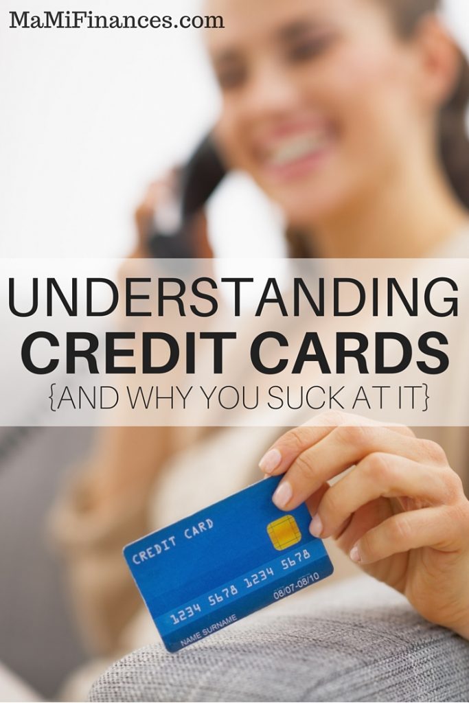 Not understanding credit cards is probably the reason you are struggling financially. Maybe is the reason you suck at having credit cards.