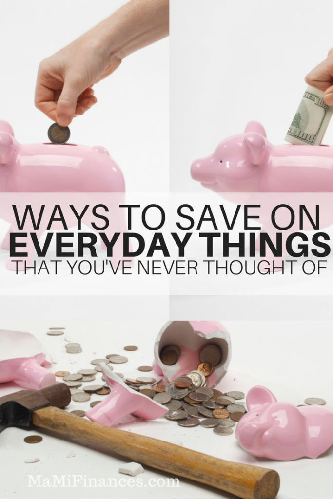 This year let's find ways to save more on every day things. I'm sure this ideas here will surprise you and will inspire you to save even more!