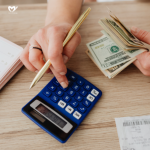 someone calculating