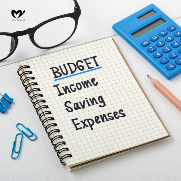 Personal budget planning concept