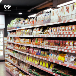 Items Organized on Shelves